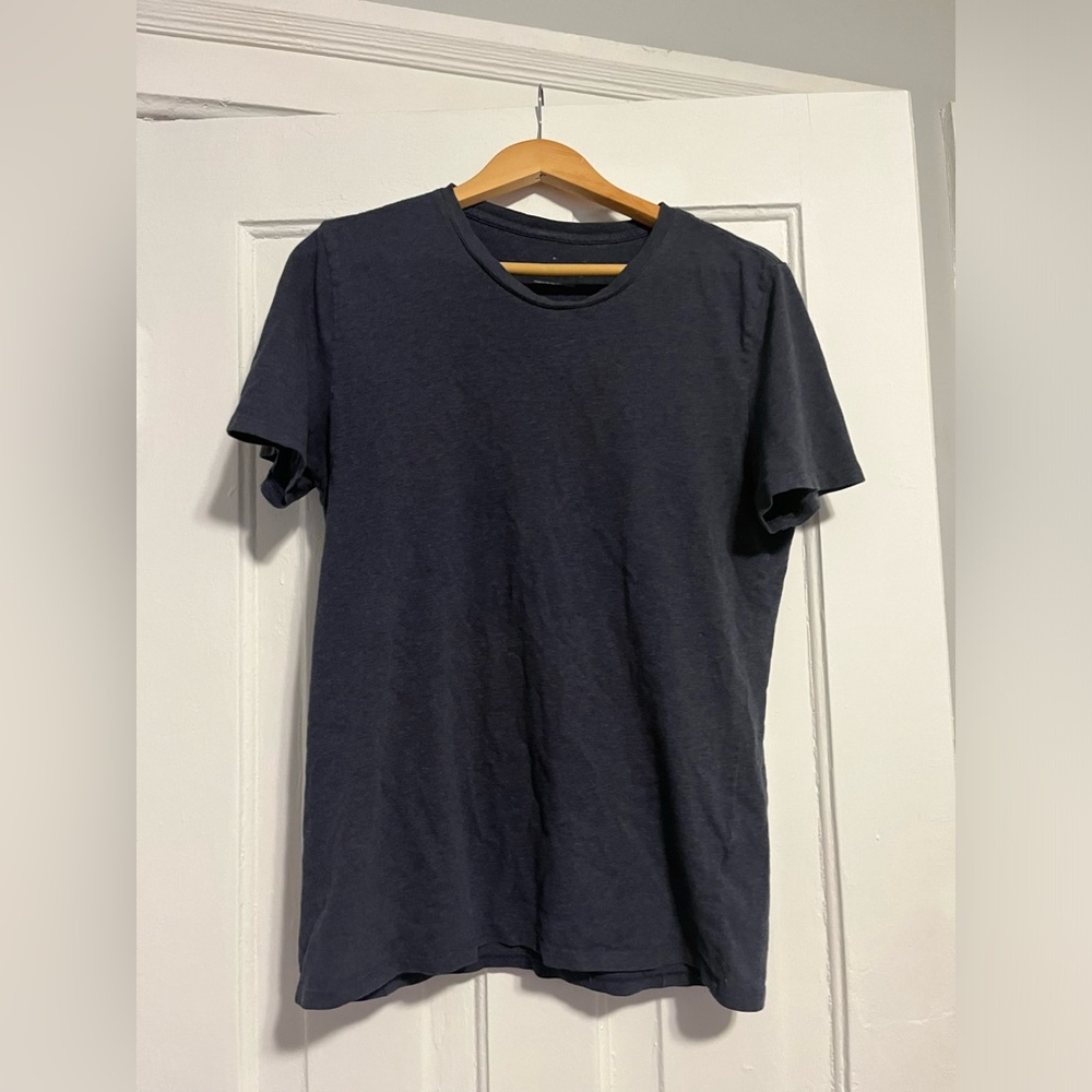 Men’s Everlane Navy Blue T-Shirt Short Sleeve Size Medium